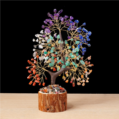 Natural Crystal Feng Shui Tree of Life