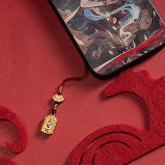 Feng Shui Messing Glücksbringer Schlüsselanhänger Handyanhänger Schutz & Positive Energie