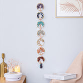 Árbol de la vida de los 7 chakras del Feng Shui, árbol del dinero curativo con cristales para la decoración del hogar, la oficina y el escritorio.