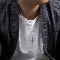 Six True Words Protection Necklace Pendant