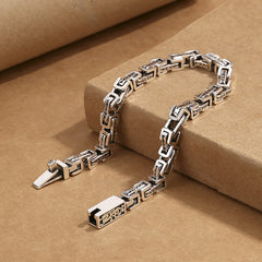 Dragon Om Mani Padme Hum Engraved Copper Luck Success Bracelet