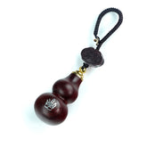 Schlüsselanhänger-Anhänger aus rotem Sandelholz, Kürbis, für den Schutz des Geburtsjahres und des Sternzeichens