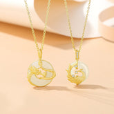 phoenix & dragon necklace