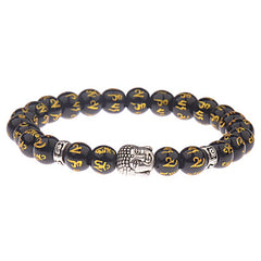 Tibetisches Buddha-Mantra-Amulett-Armband