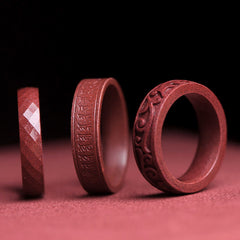 Zinnober Om Mani Padme Hum Glückverheißende Wolken Segensring