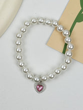 Quartz Heart Pendant Pet Collar Necklace, Cute Cat Dog Kitten Puppy Jewelry Necklace