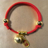 New Year Pet Cat Dog Bell Collar, Adjustable Jingle Bells Safety Breakaway Kitten Puppy Necklace