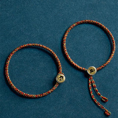 Rabit Sanskrit symbol bracelet