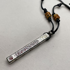 Taoist Tian Peng Chi Pendant Necklace – Authentic Retro-Style Heavenly Ruler’s Ruler Amulet for Protection & Authority