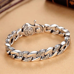 Tibet Om Mani Padme Hum Double Dorje Vajra Creativity Bracelet