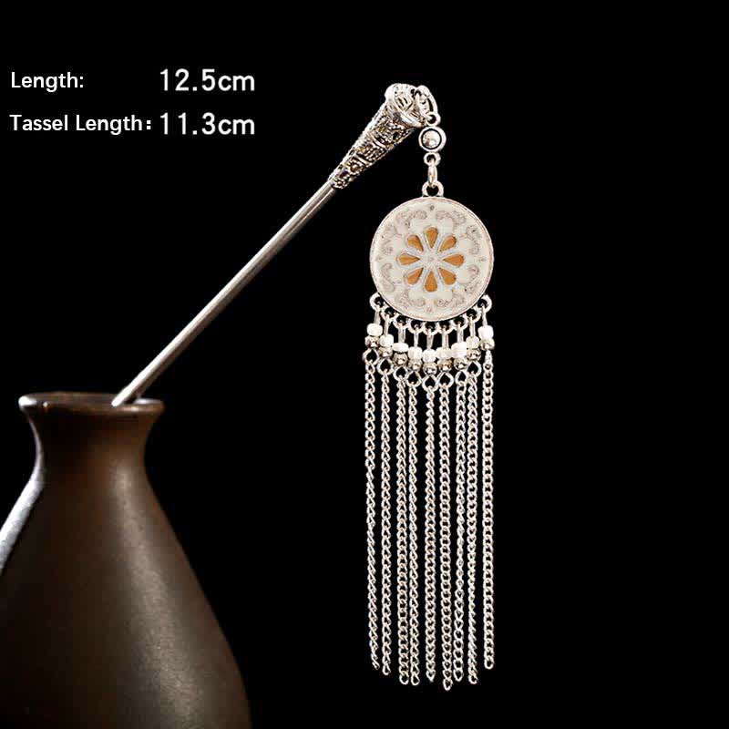 ‌Water Drop Lily of the Valley Tassels Hairpin - Bohemian Confidence Enhancer for Hair Accessories‌
