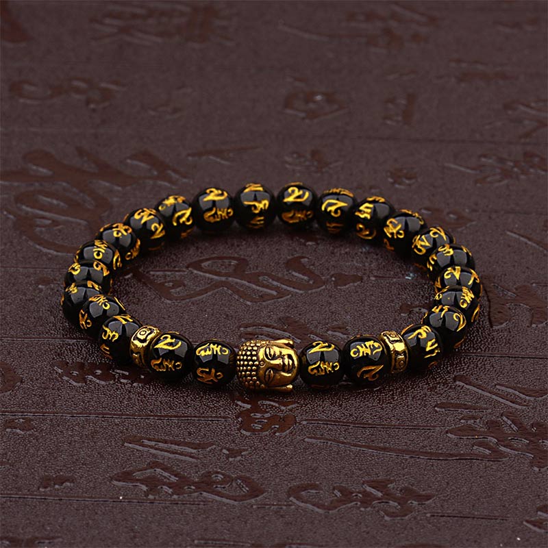 Tibetan Buddha Mantra Amulet Bracelet