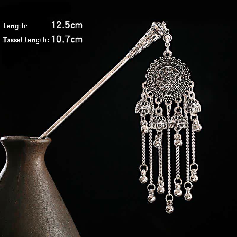‌Water Drop Lily of the Valley Tassels Hairpin - Bohemian Confidence Enhancer for Hair Accessories‌