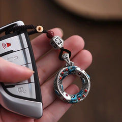 Artisan Enamel Koi Keychain: A Modern Chinese Symbol of Luck