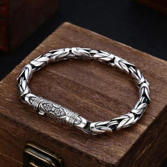 Dorje Vajra Om Mani Padme Hum Peace Love Copper Chain Bracelet