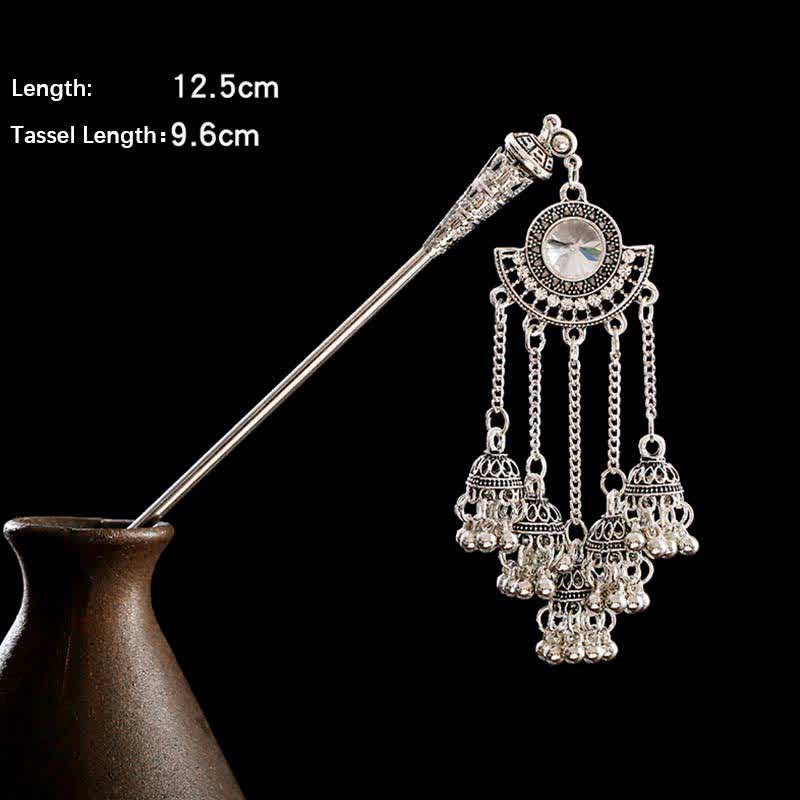 ‌Water Drop Lily of the Valley Tassels Hairpin - Bohemian Confidence Enhancer for Hair Accessories‌