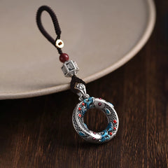 Artisan Enamel Koi Keychain: A Modern Chinese Symbol of Luck