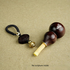 Schlüsselanhänger-Anhänger aus rotem Sandelholz, Kürbis, für den Schutz des Geburtsjahres und des Sternzeichens