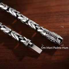Dorje Vajra Om Mani Padme Hum Peace Love Copper Chain Bracelet
