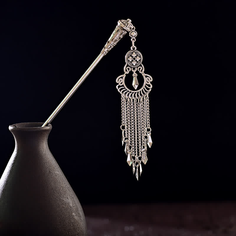 ‌Water Drop Lily of the Valley Tassels Hairpin - Bohemian Confidence Enhancer for Hair Accessories‌