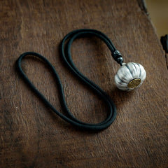 Victory Pendant Thai Silver Multi-Functional Garlic Keychain & Necklace Charm