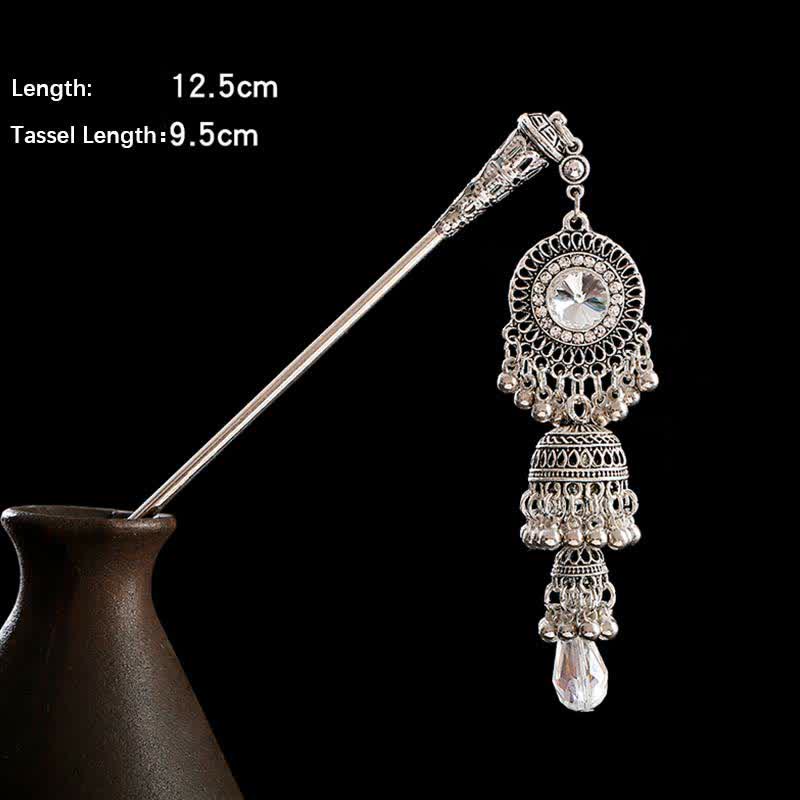 ‌Water Drop Lily of the Valley Tassels Hairpin - Bohemian Confidence Enhancer for Hair Accessories‌