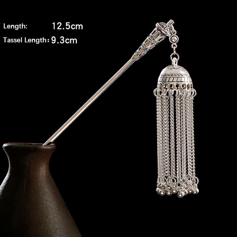 ‌Water Drop Lily of the Valley Tassels Hairpin - Bohemian Confidence Enhancer for Hair Accessories‌