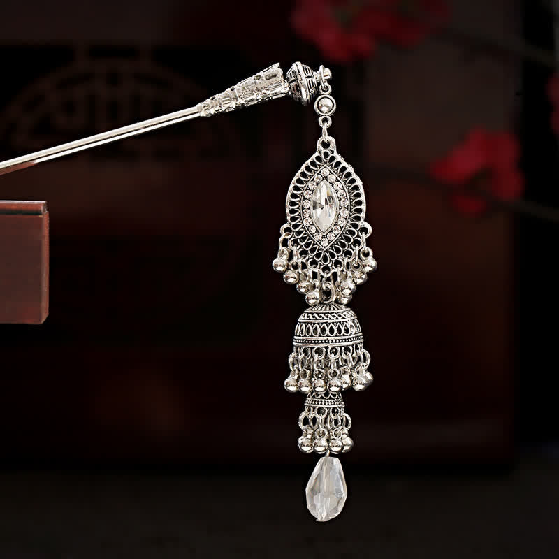 ‌Water Drop Lily of the Valley Tassels Hairpin - Bohemian Confidence Enhancer for Hair Accessories‌