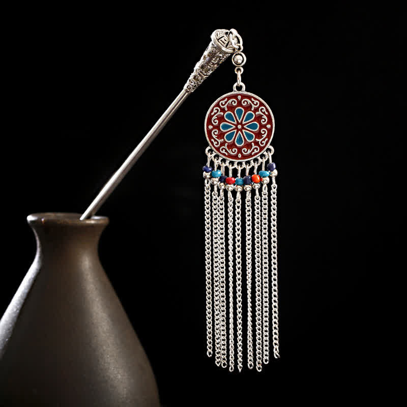‌Water Drop Lily of the Valley Tassels Hairpin - Bohemian Confidence Enhancer for Hair Accessories‌