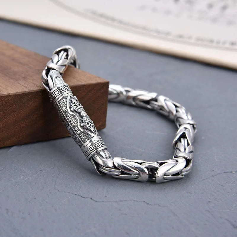 Dorje Vajra Om Mani Padme Hum Peace Love Copper Chain Bracelet