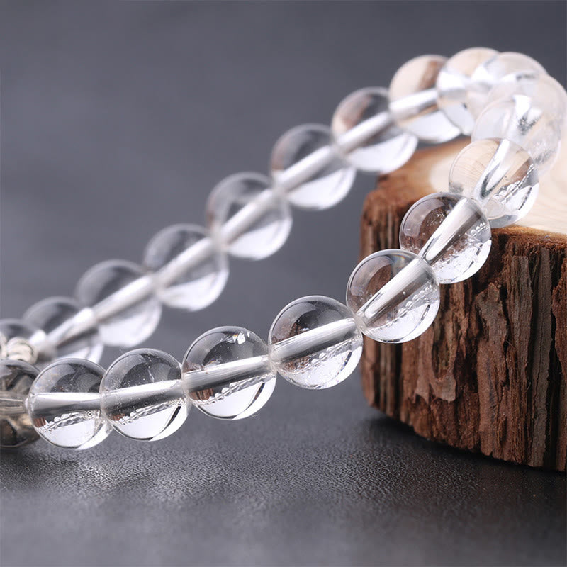 Natural Gemstone Tree of Life Lucky Charm Stretch Bracelet