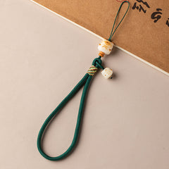 Bodhi Maneki Neko Charm : dragonne de téléphone et bracelet pour la bonne fortune