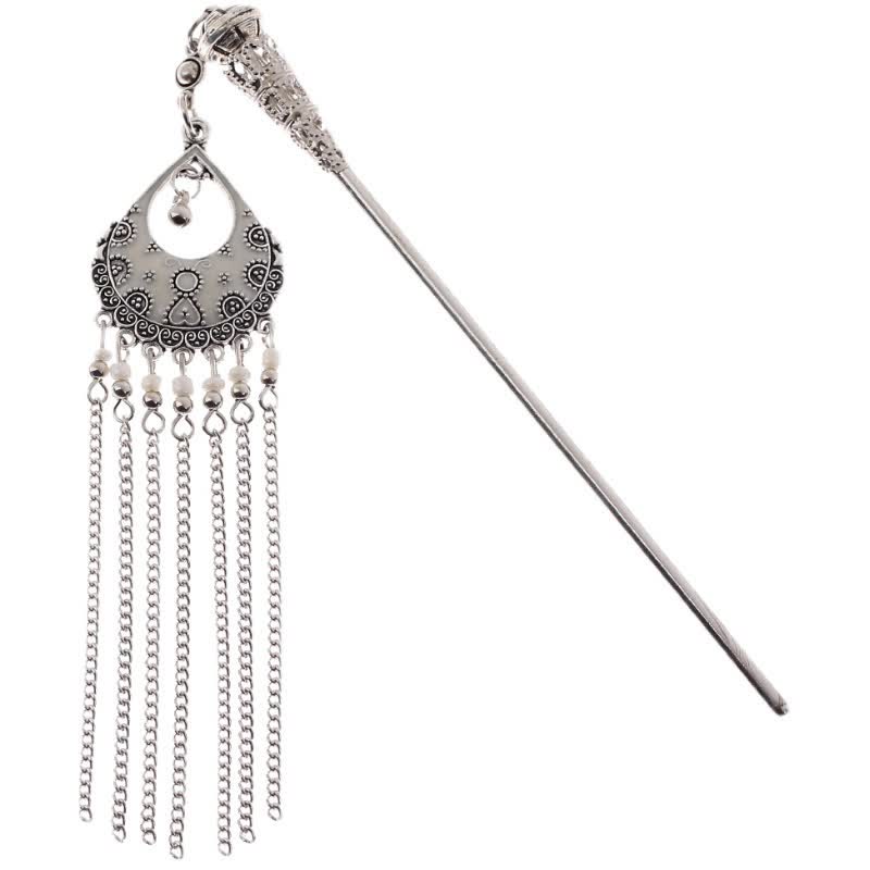 ‌Water Drop Lily of the Valley Tassels Hairpin - Bohemian Confidence Enhancer for Hair Accessories‌