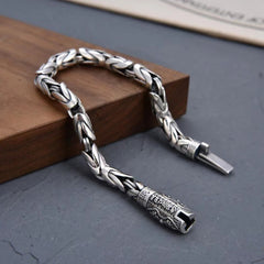 Dorje Vajra Om Mani Padme Hum Peace Love Copper Chain Bracelet