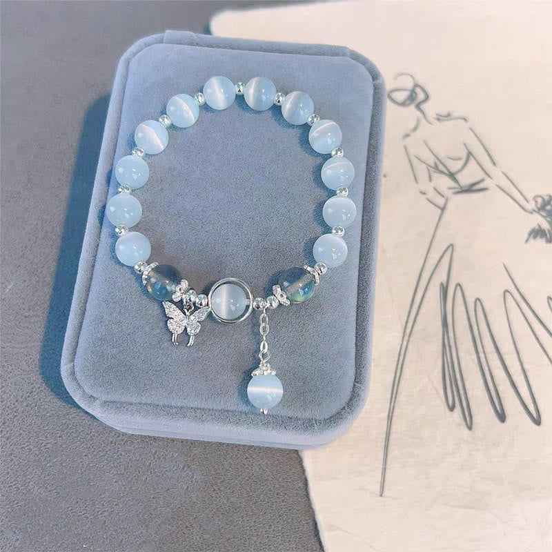 Natural Crystal Agate Bracelets 