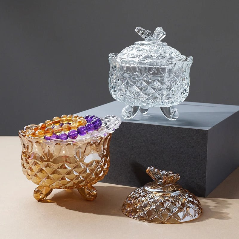 Natural crystal energy purification and demagnetization bowl