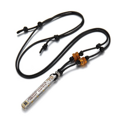 Taoist Tian Peng Chi Pendant Necklace – Authentic Retro-Style Heavenly Ruler’s Ruler Amulet for Protection & Authority