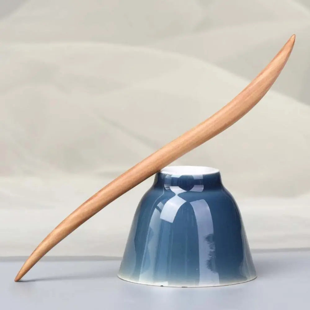 Cute Tassel Wooden Hair Stick: Chinese Style Bun Pin for Hanfu & Daily Wear