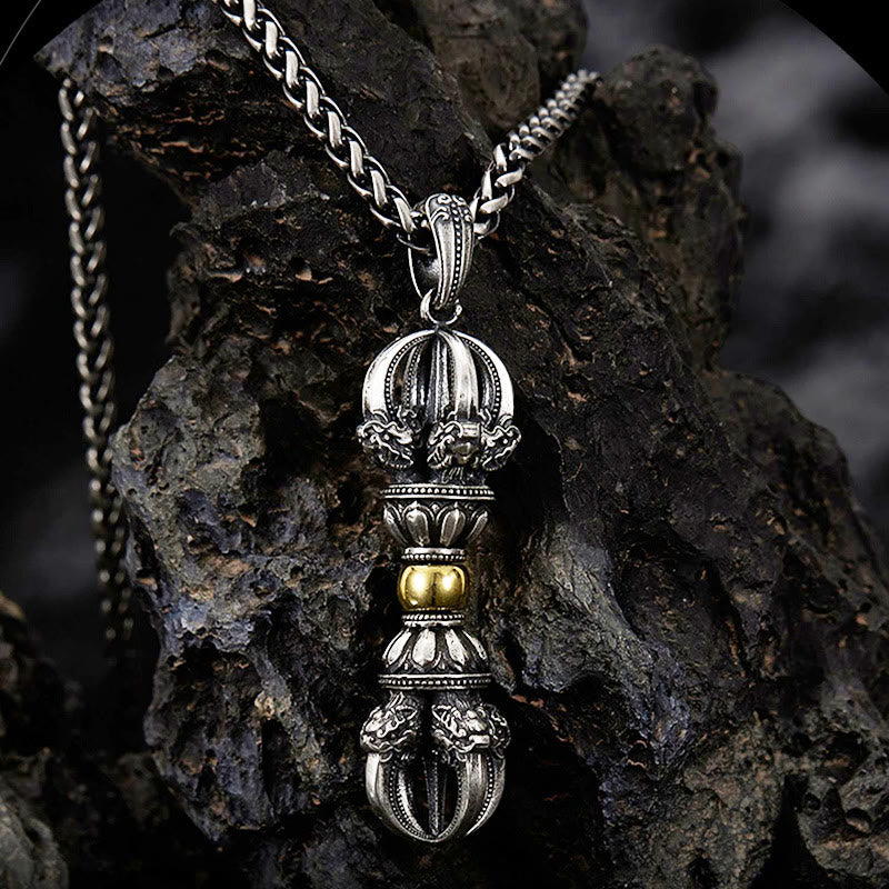 Copper Tibetan necklace 