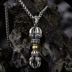 Copper Tibetan necklace 
