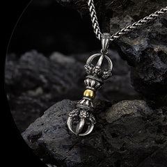 Tibetan Dorje Vajra Design Necklace