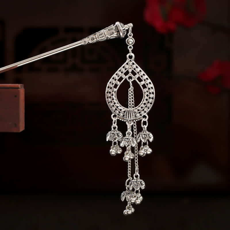 ‌Water Drop Lily of the Valley Tassels Hairpin - Bohemian Confidence Enhancer for Hair Accessories‌
