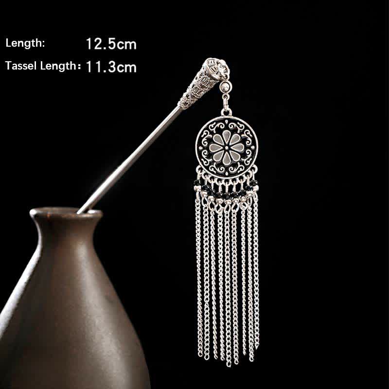 ‌Water Drop Lily of the Valley Tassels Hairpin - Bohemian Confidence Enhancer for Hair Accessories‌