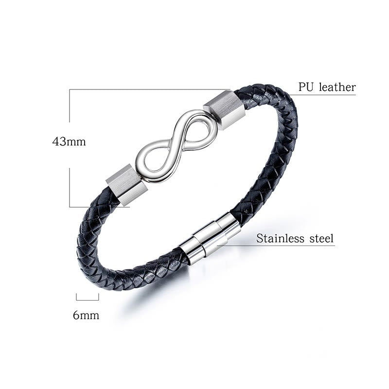 PU leather bracelet