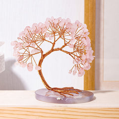 7 Chakra Healing Crystal Tree: A Vibrant Rainbow Gemstone Centerpiece