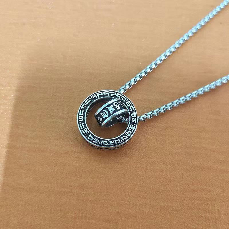 Om Ohm Buddha Tibet Amulet Tibetan Pendant